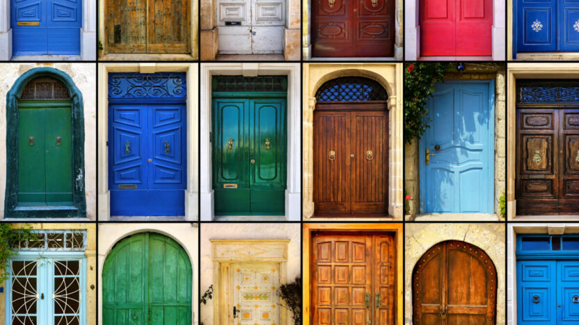 Nustebsite sužinoję, kokios spalvos lauko durys pritraukia sėkmę ir gerovę