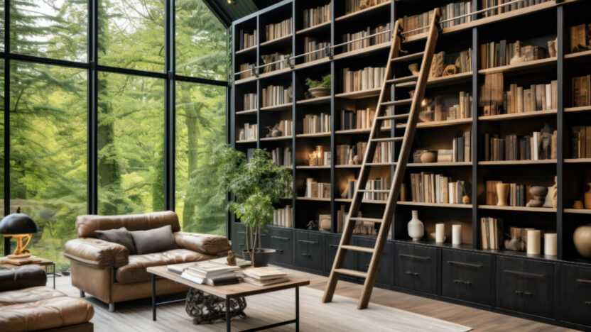 Kaip įrengti namuose simpatišką namų biblioteką?
